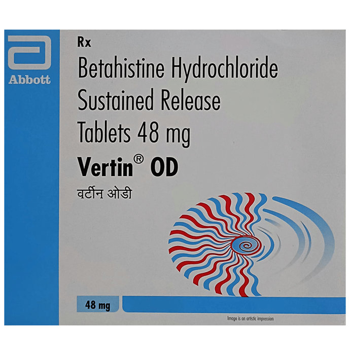 Vertin OD 48mg Tablet SR