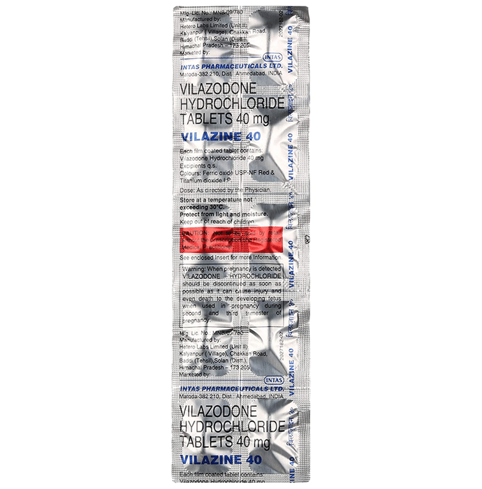 Vilazine 40 Tablet