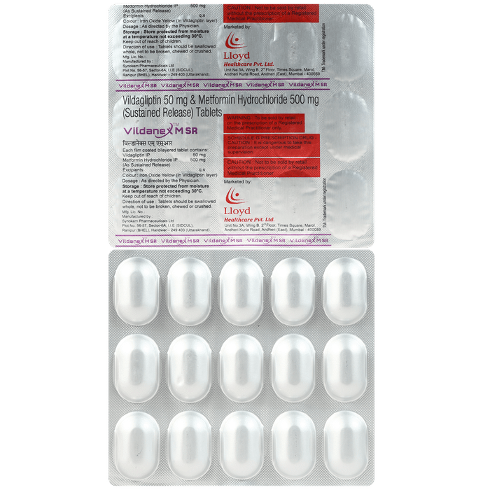 Vildanex-M SR Tablet
