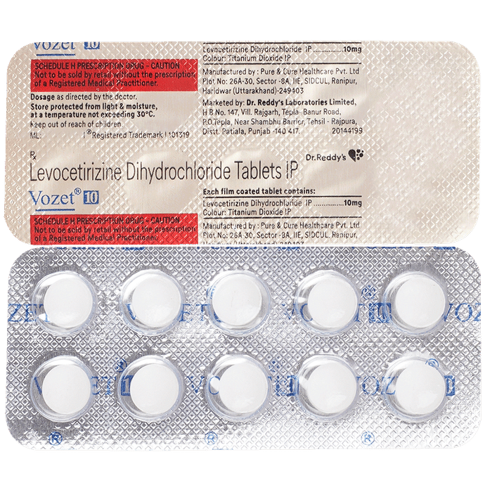 Vozet 10mg Tablet