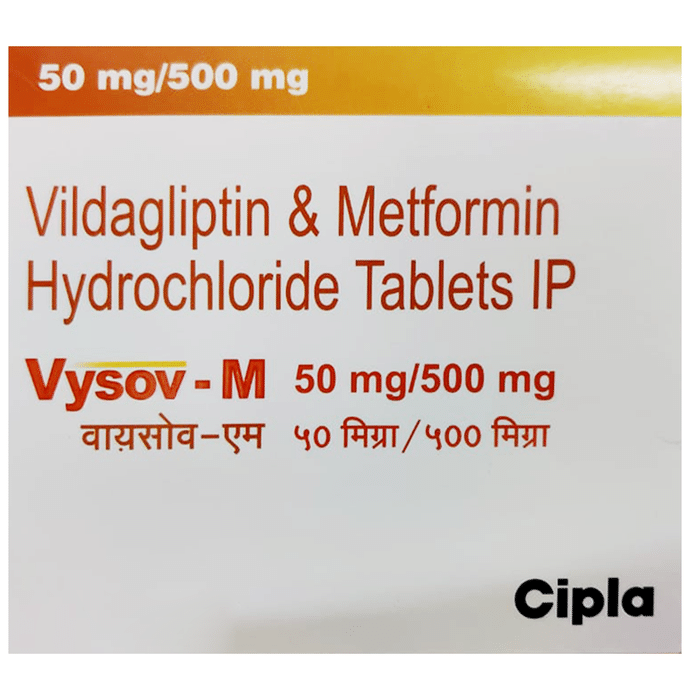 Vysov-M 500mg/50mg Tablet