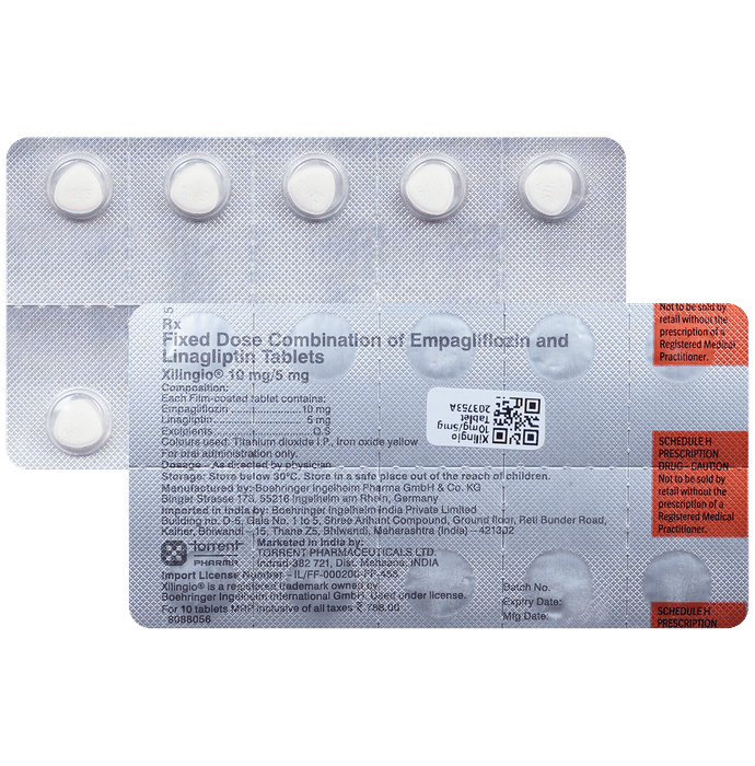 Xilingio 10mg/5mg Tablet
