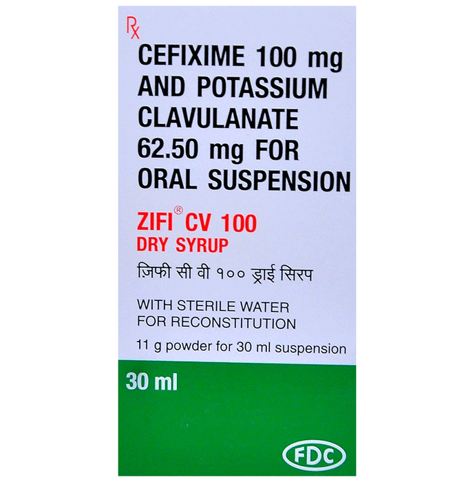 Zifi CV 100 Dry Syrup