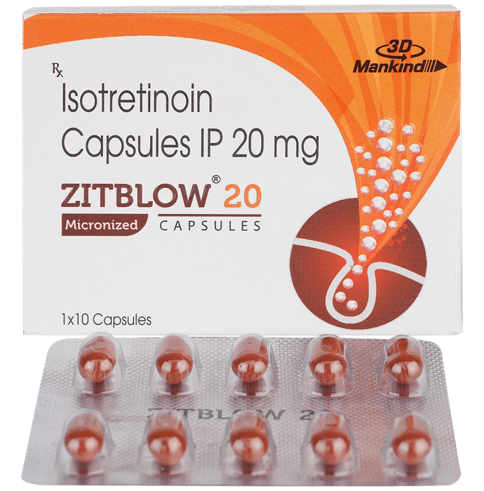 Zitblow 20mg Soft Gelatin Capsule