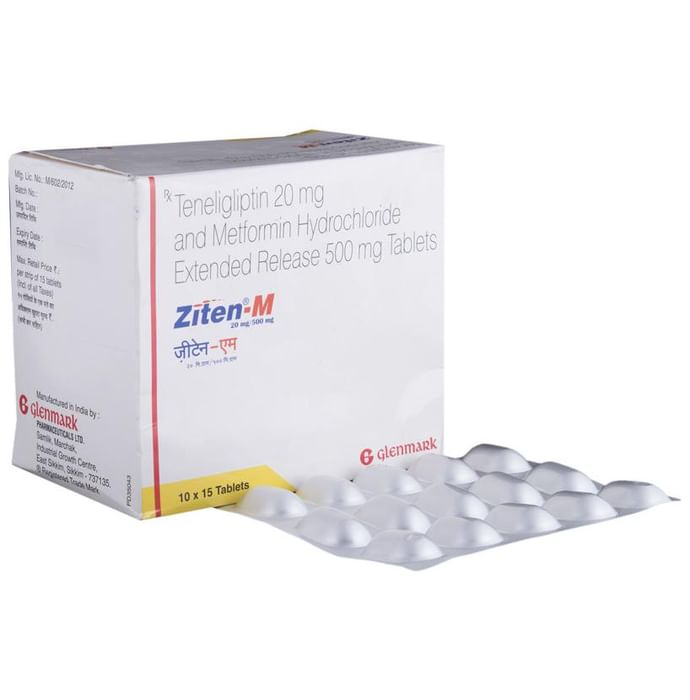 Ziten-M 500mg/20mg Tablet ER