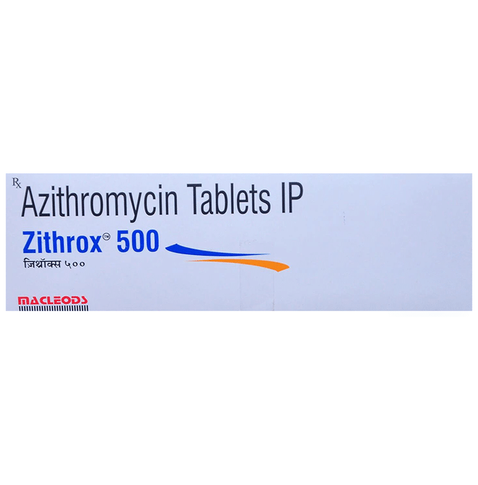 Zithrox 500 Tablet