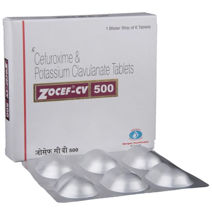 Zocef-CV 500 Tablet