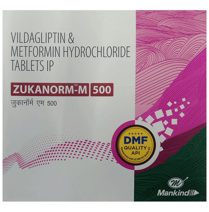 Zukanorm M 500 Tablet